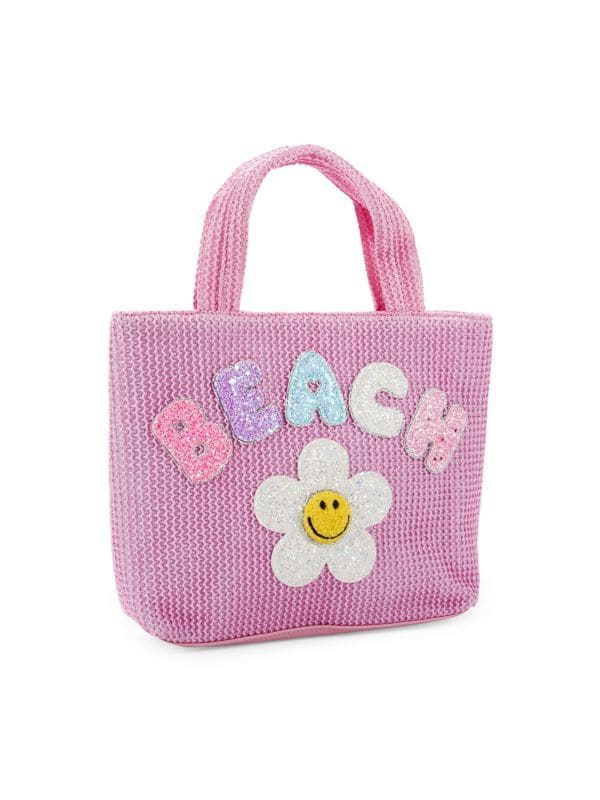 Детская сумка OMG! Accessories Girl's Beach Daisy Woven Tote OMG! Accessories