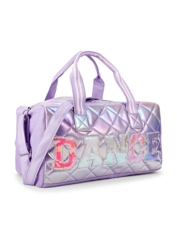 Детская сумка для танцев OMG! Accessories Kid's Dance Quilted Duffle Bag OMG! Accessories