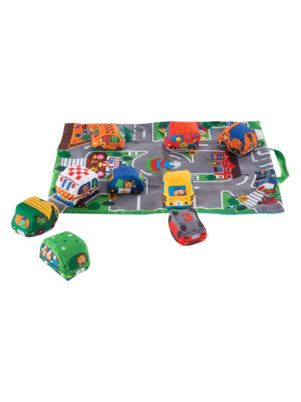 9-Piece Take-Along Town Play Mat Melissa & Doug