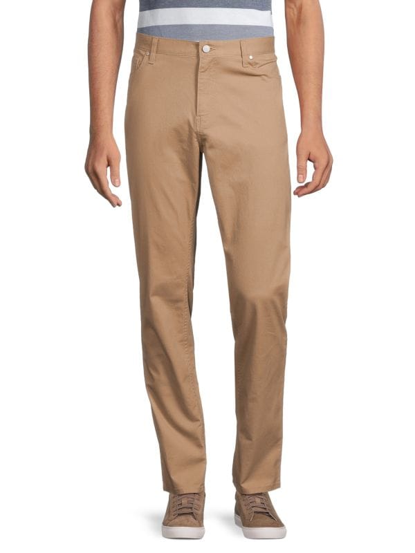 Удобные брюки прямого кроя Slim Fit от Michael Kors для мужчин Michael Kors