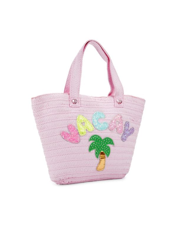 Детская сумка OMG! Accessories Girl's Vacay Woven Tote OMG! Accessories