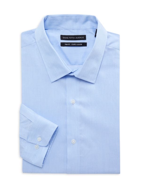 Классическая рубашка с отделкой Saks Fifth Avenue