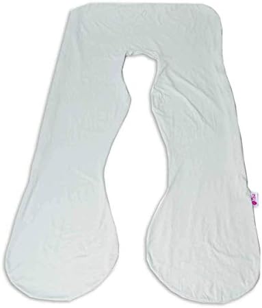 Чехол Meiz Pregnancy Pillow — U-образный сменный чехол для подушки для беременных — охлаждающий трикотажный чехол Подушка для тела 55 дюймов (зеленый) Meiz