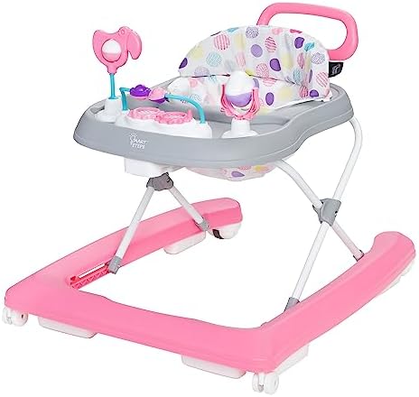 Ходунки 2-в-1 Smart Steps Plus с роскошными игрушками, Orbits Pink Smart Steps