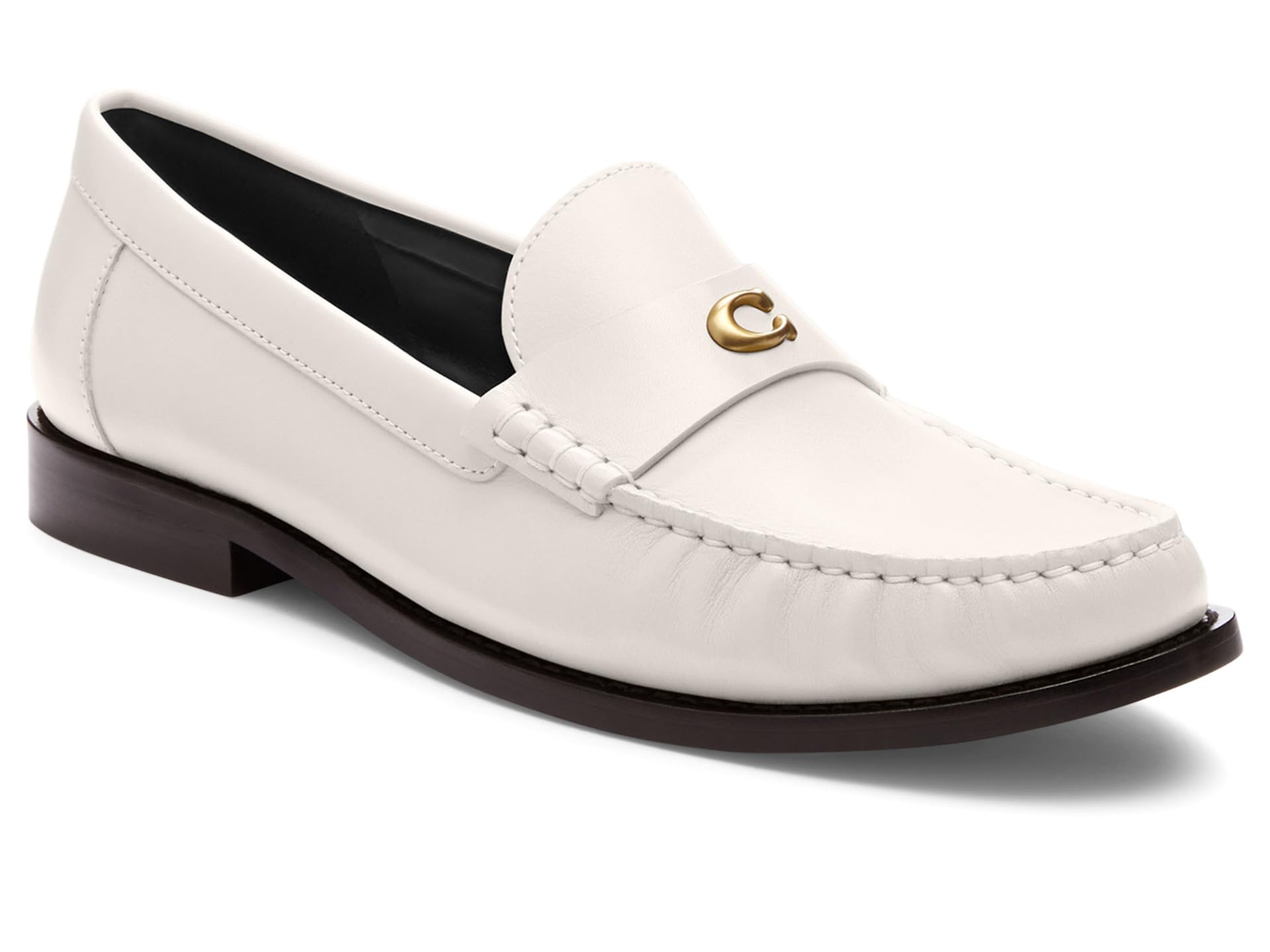 Jolene Leather Loafer Coach