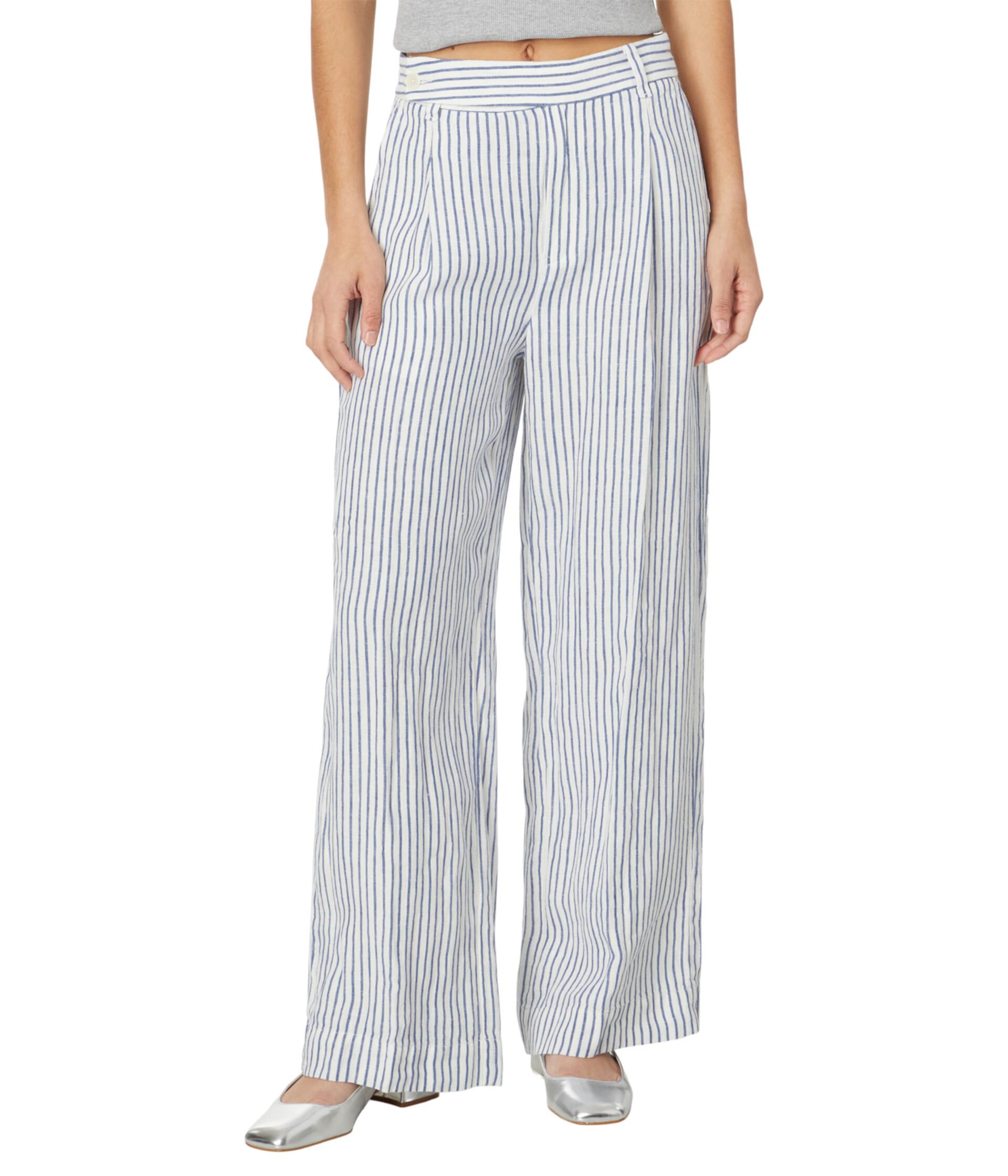 Женские Брюки Madewell The Harlow Wide-Leg Madewell