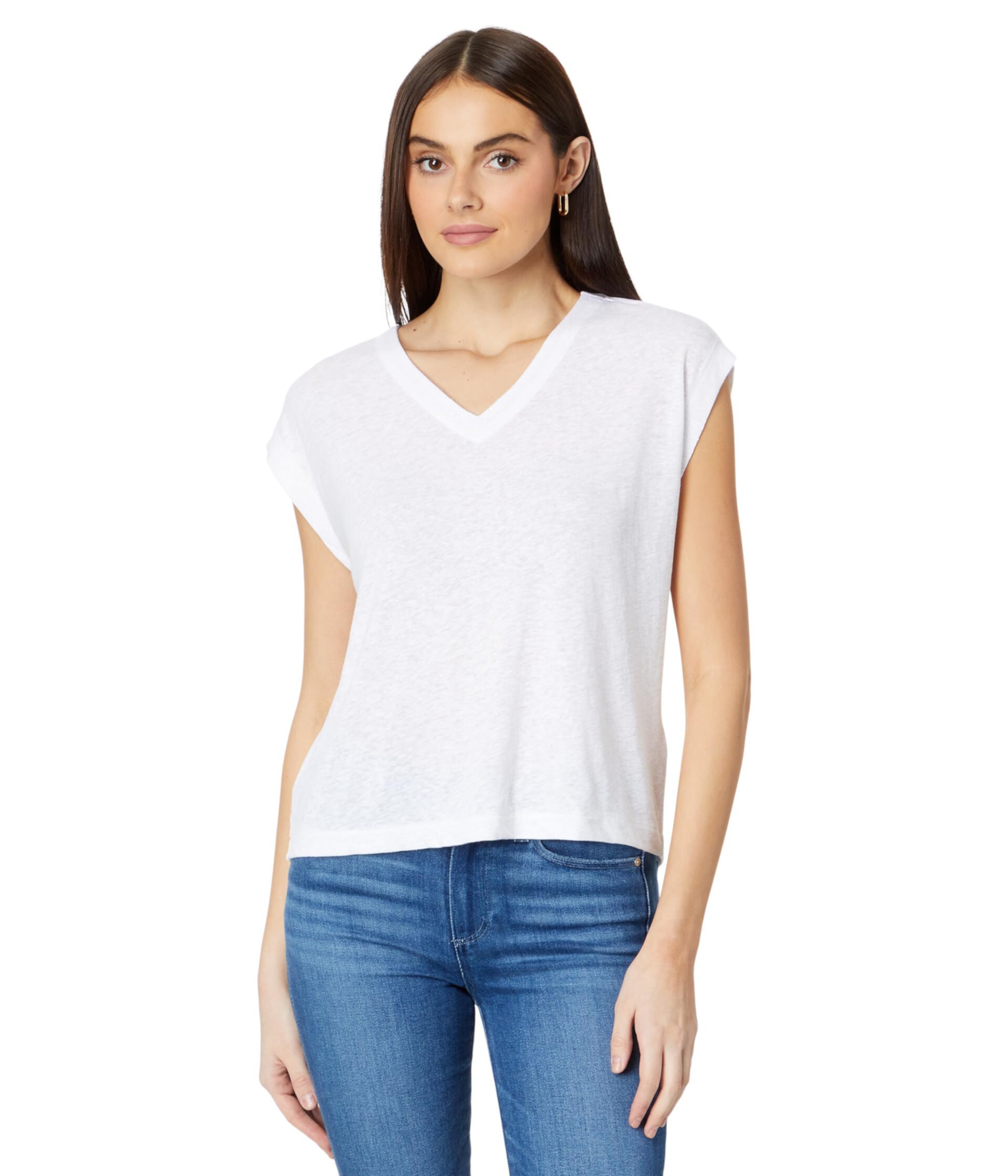 Женская Футболка Madewell Relaxed V-Neck Madewell