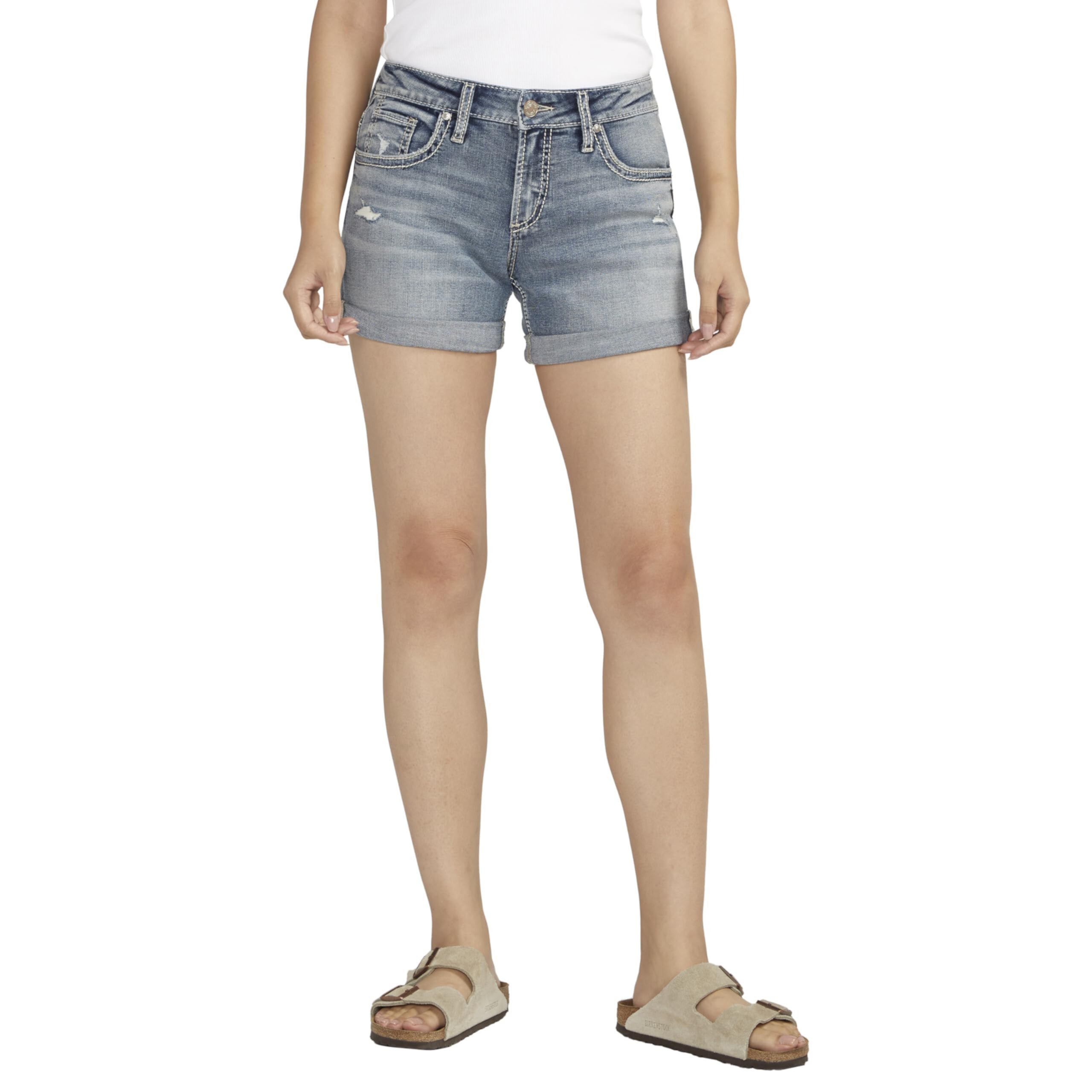 Женские Повседневные шорты Silver Jeans Co. Boyfriend Shorts L53608CVS384 Silver Jeans Co.