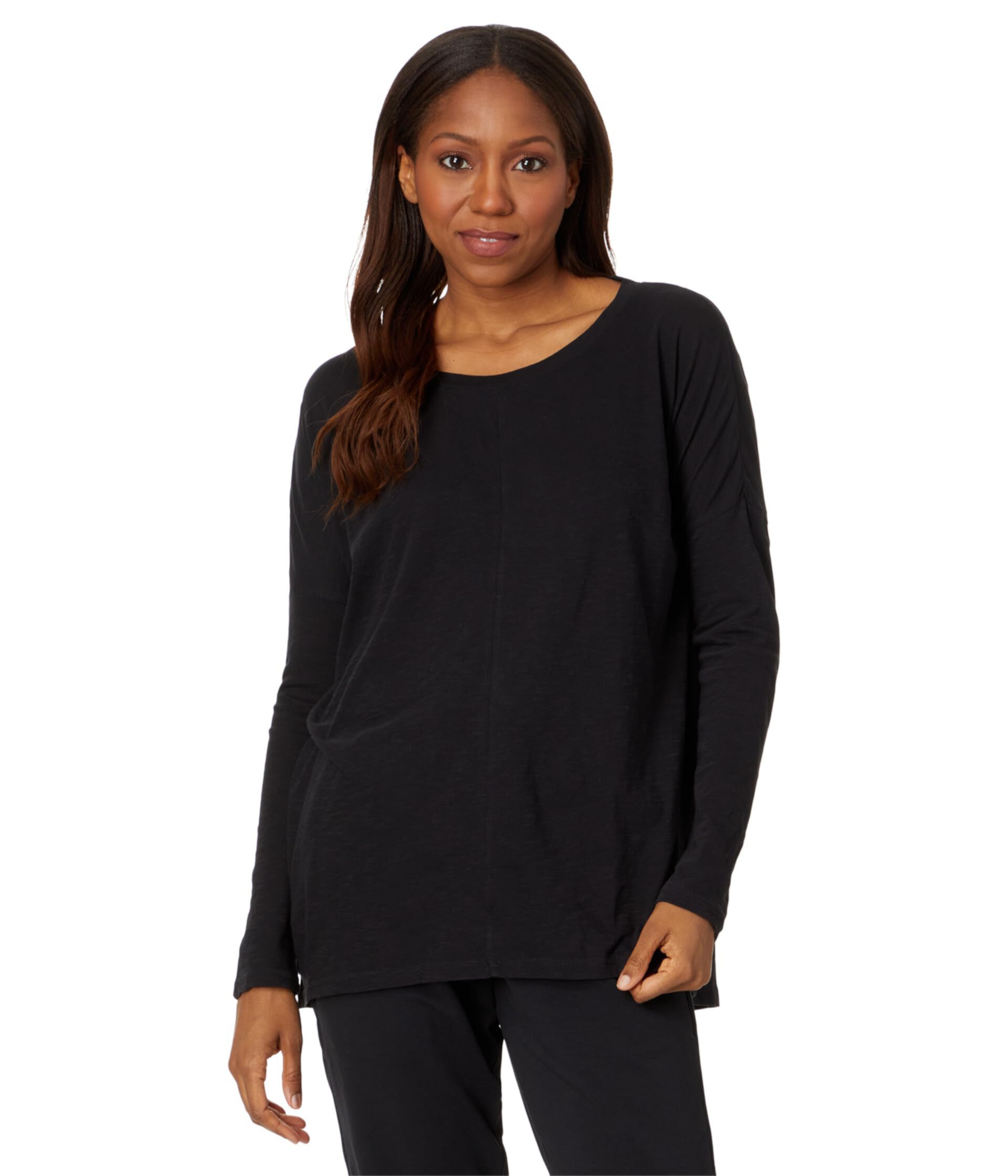 Featherweight Slub Airy Long Sleeve Pact