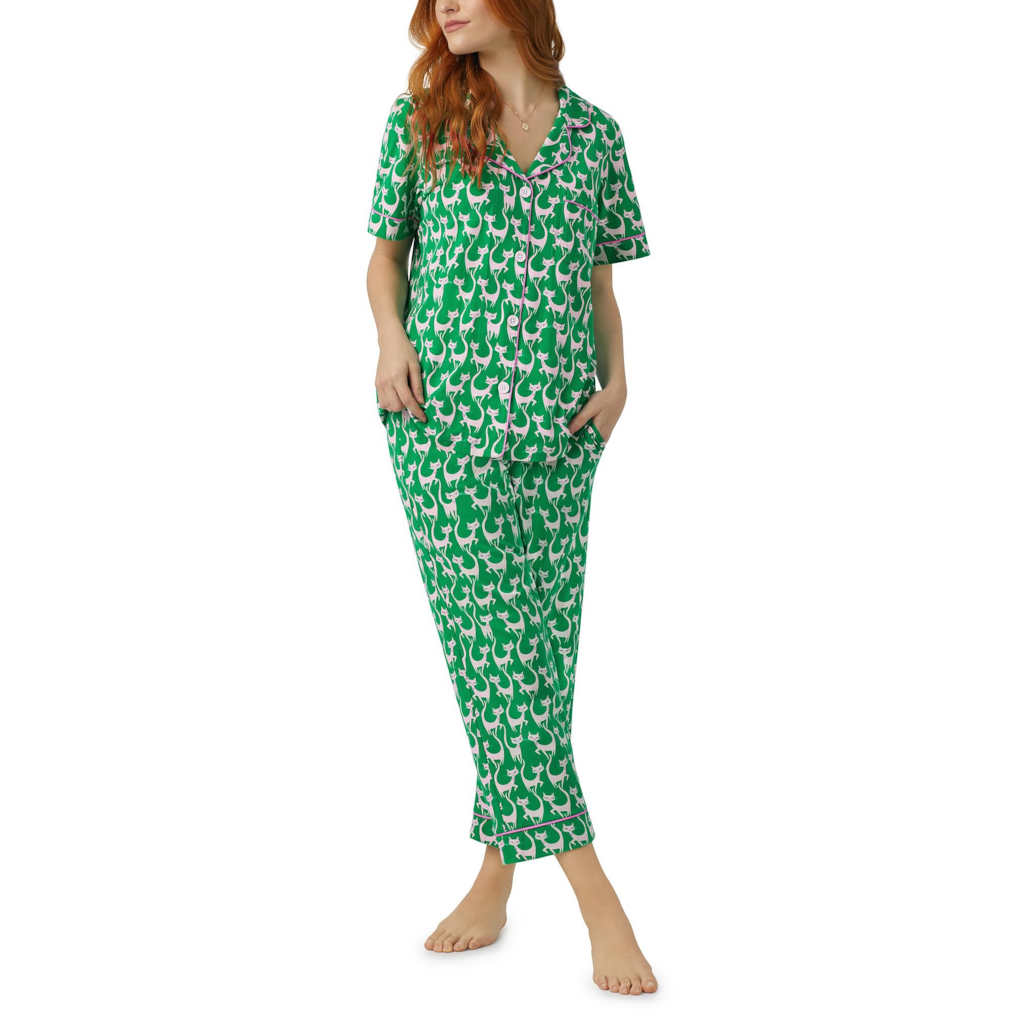 Укороченная пижама с короткими рукавами BedHead