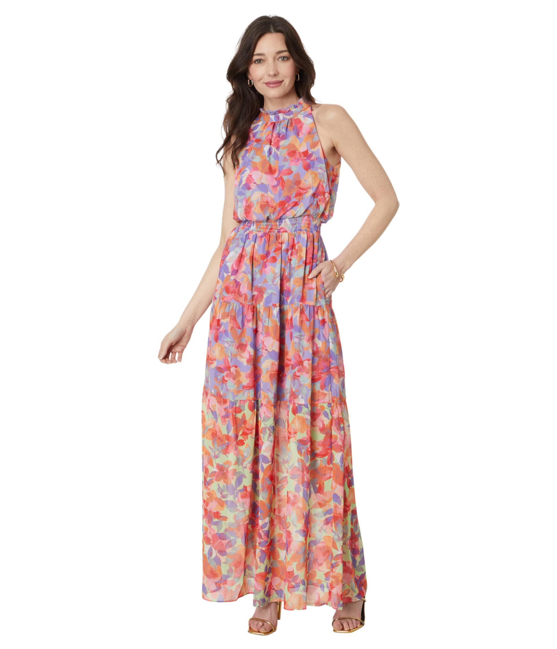 PTD Chiffon Maxi Dress Vince Camuto