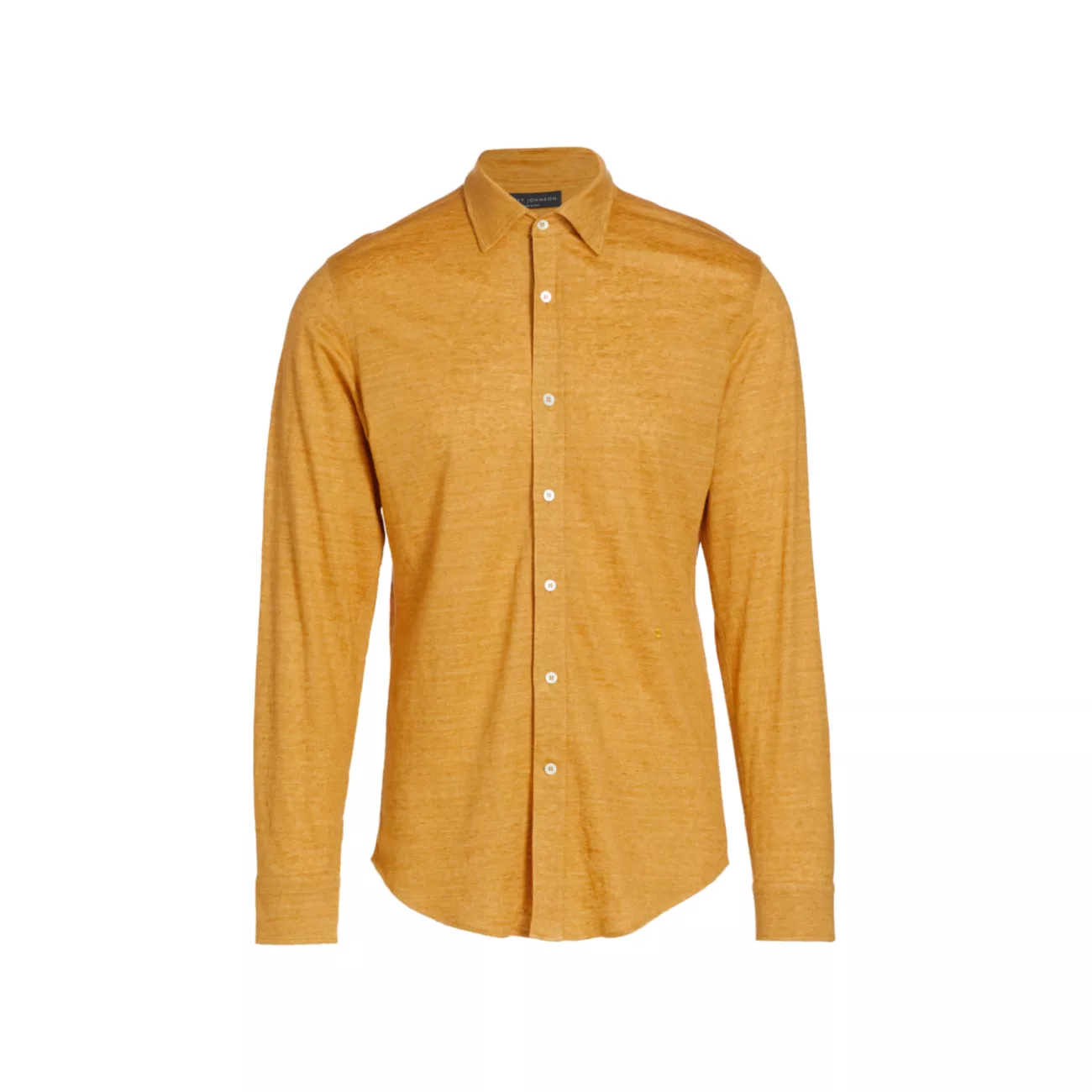 Silk-Blend Button-Front Shirt Brett Johnson