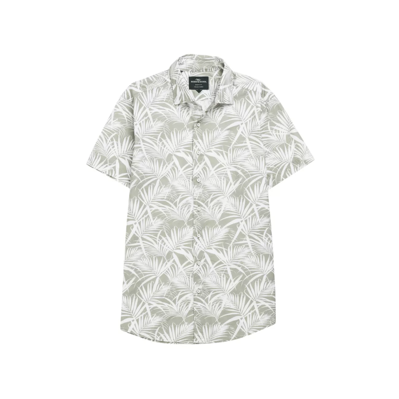 Рубашка с короткими рукавами и принтом пальмовых листьев Montcalm RODD AND GUNN