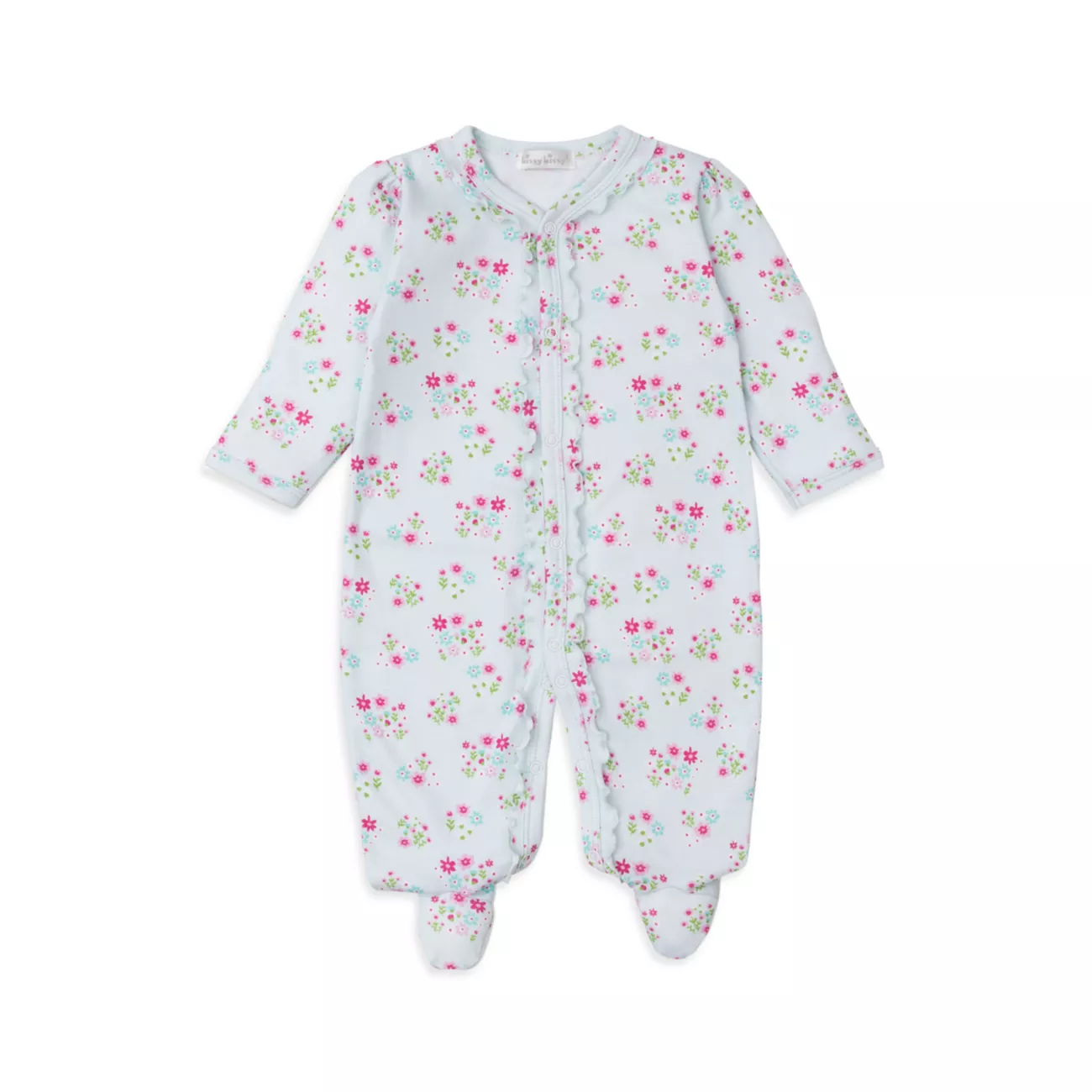 Ромпер Kissy Kissy Для девочек Floral Print Ruffle-Trim Footie Kissy Kissy