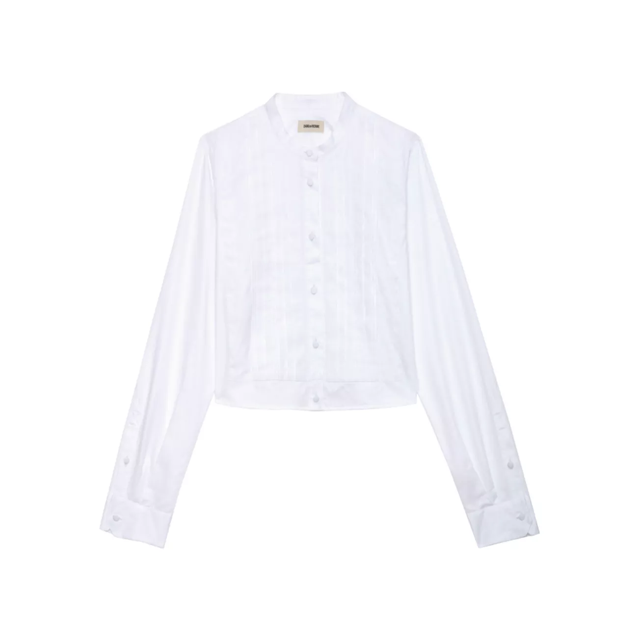 Theby Cotton Crop Shirt Zadig & Voltaire