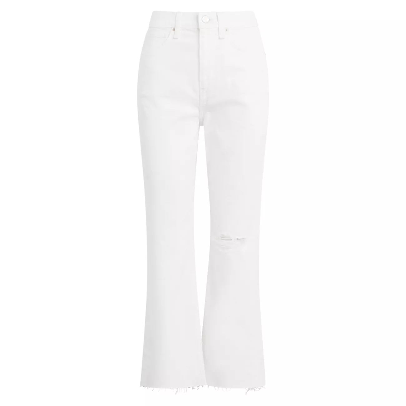 Укороченные прямые джинсы свободного кроя с высокой посадкой Jade Hudson Jeans