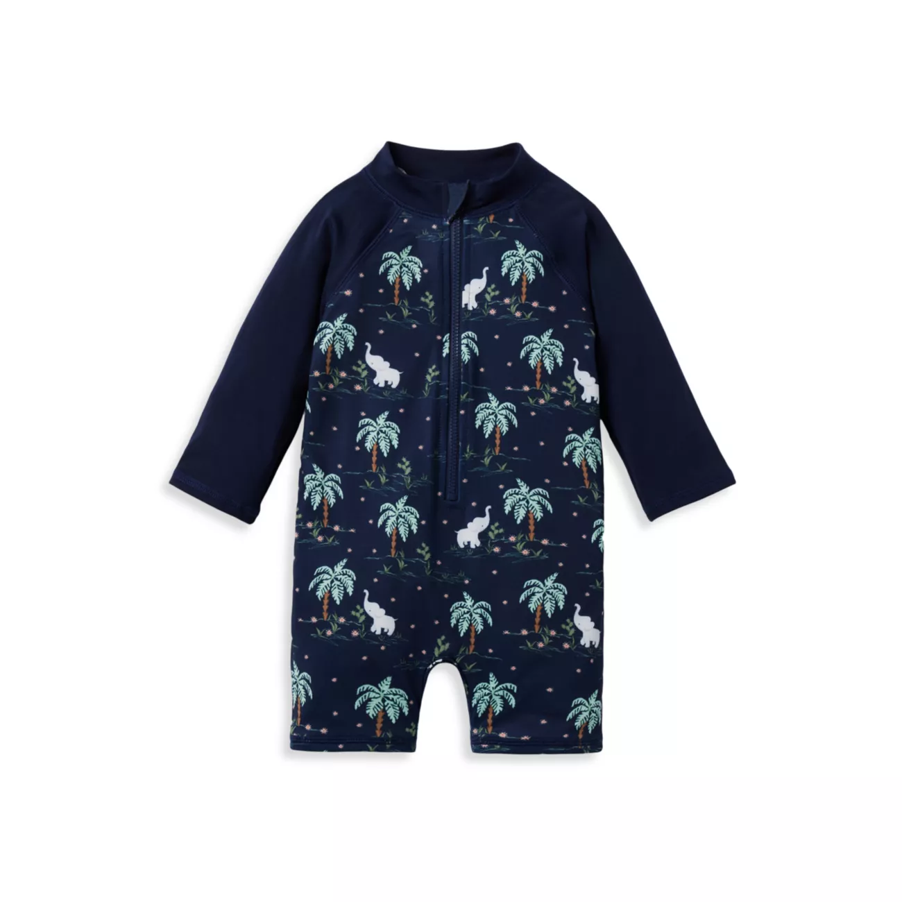 Купальный костюм-рашгард с изображением слоновой пальмы для маленьких мальчиков Janie and Jack