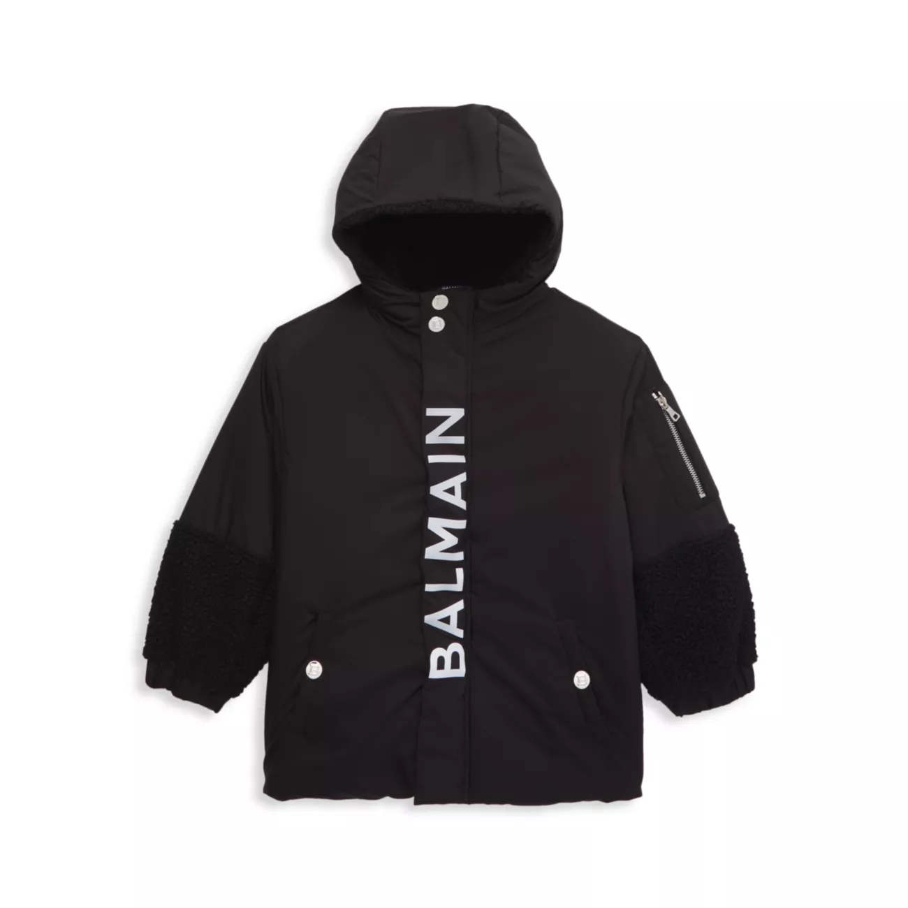 Little Boy's &amp; Куртка с логотипом для мальчиков Balmain