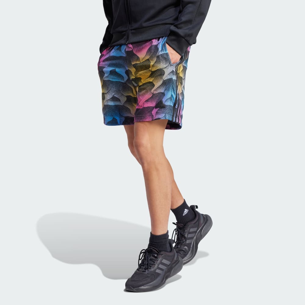 Сетчатые шорты с принтом Tiro Allover Adidas