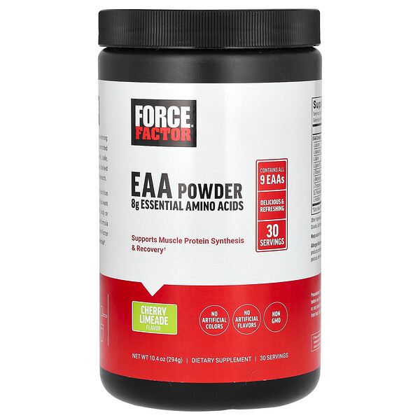 EAA Powder (Порошок), Cherry Limeade, 10.4 oz (Унции) (294 g) Force Factor