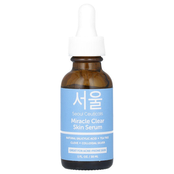 Сыворотка Miracle Clear Skin, 1 жидкая унция (30 мл) SeoulCeuticals