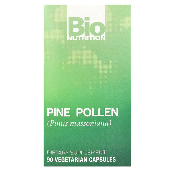 Pine Pollen, 90 Vegetarian Capsules (Вегетарианские капсулы) Bio Nutrition