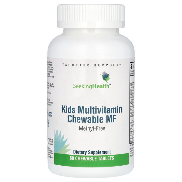 Детские мультивитамины Chewable MF, 60 жевательных таблеток Seeking Health