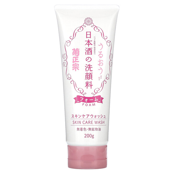 Пенка для умывания Sake Skin Care, 7,05 унций (200 г) Kikumasamune