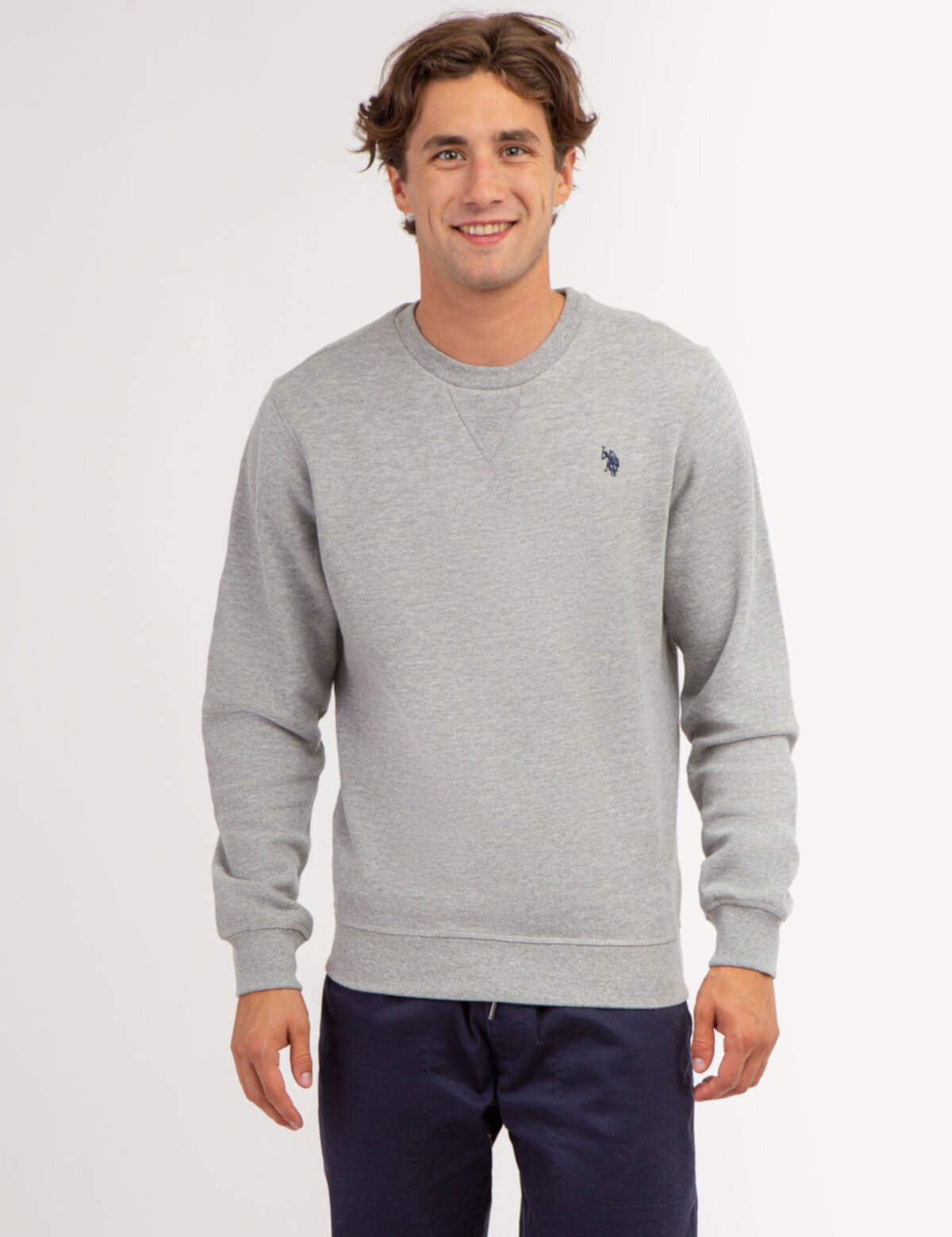 Мужская Толстовка U.S. POLO ASSN. Solid Crew Neck U.S. POLO ASSN.