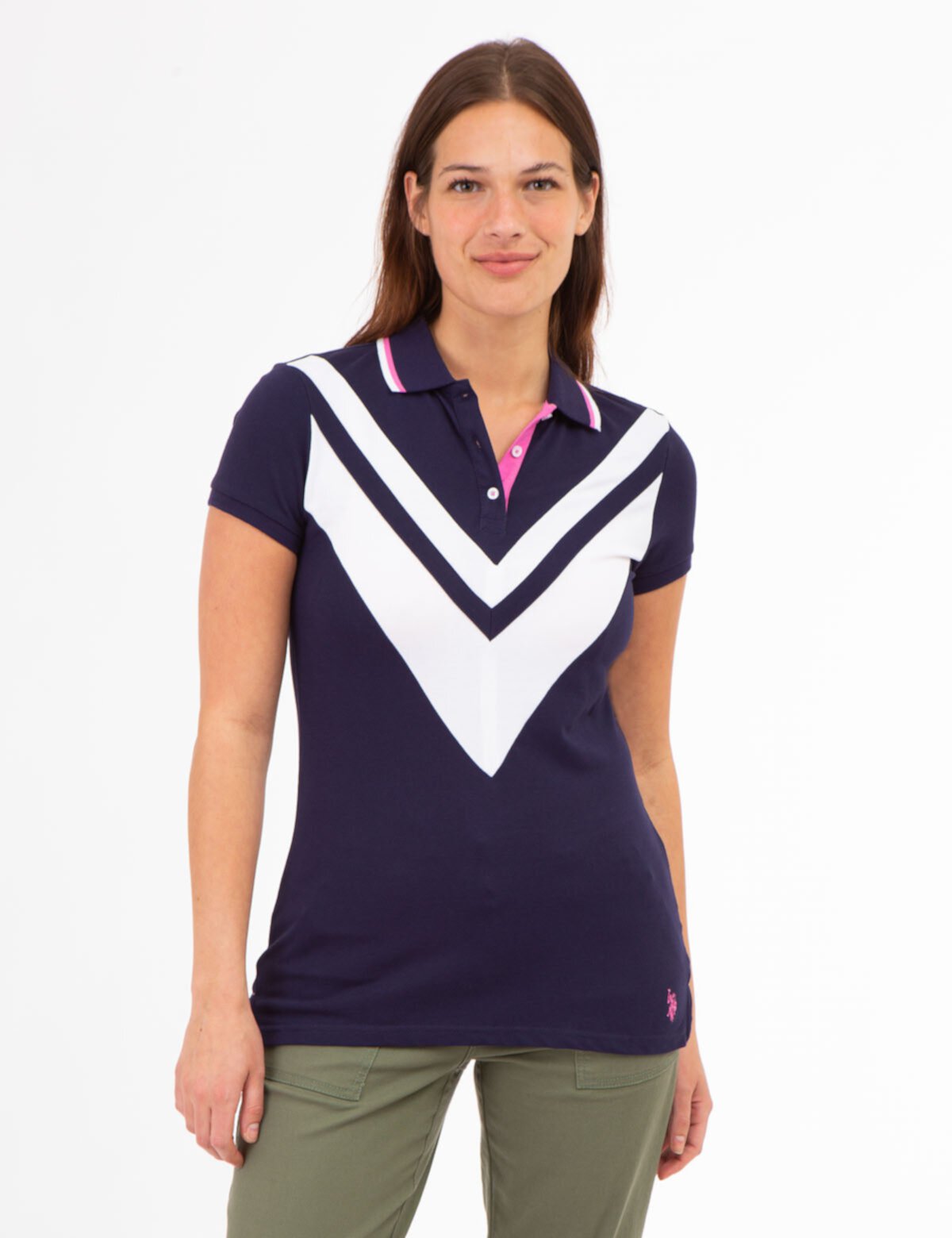 Женская футболка-поло U.S. Polo Assn. U.S. POLO ASSN.
