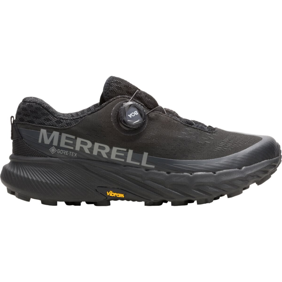 Кроссовки для трейл-раннинга Merrell Agility Peak 5 BOA GORE-TEX с водонепроницаемым верхом Merrell