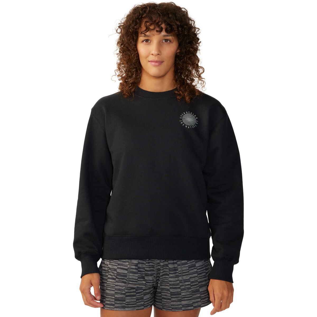 Толстовка со спиральным пуловером и круглым вырезом Mountain Hardwear
