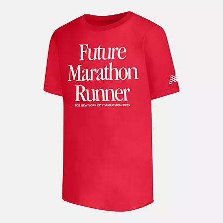 Детская футболка с рисунком NYC Marathon New Balance