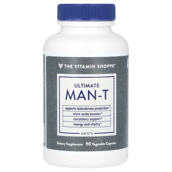 Men's Ultimate Man-T, 90 растительных капсул The Vitamin Shoppe