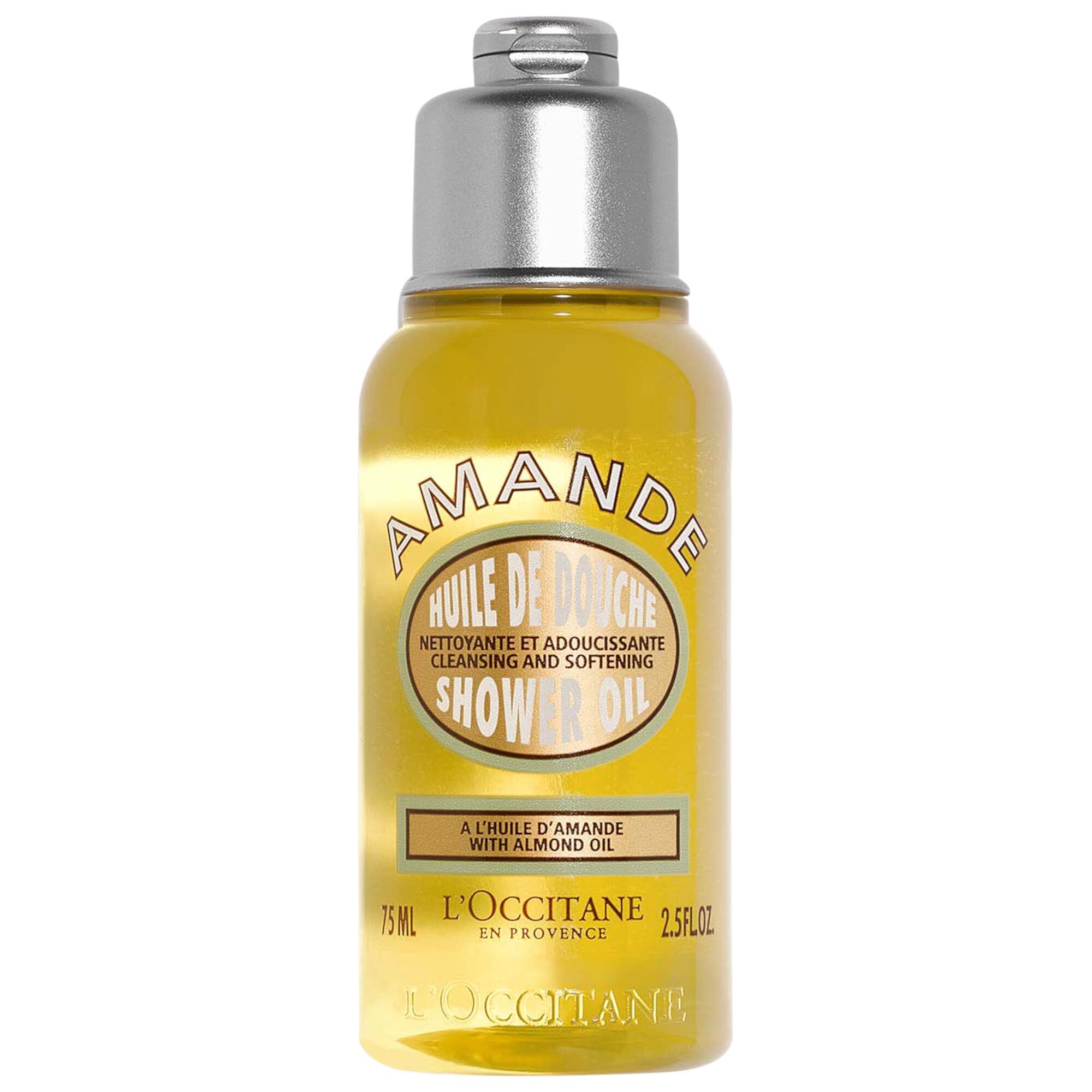 Cleansing And Softening Shower Oil With Almond Oil Mini L'Occitane