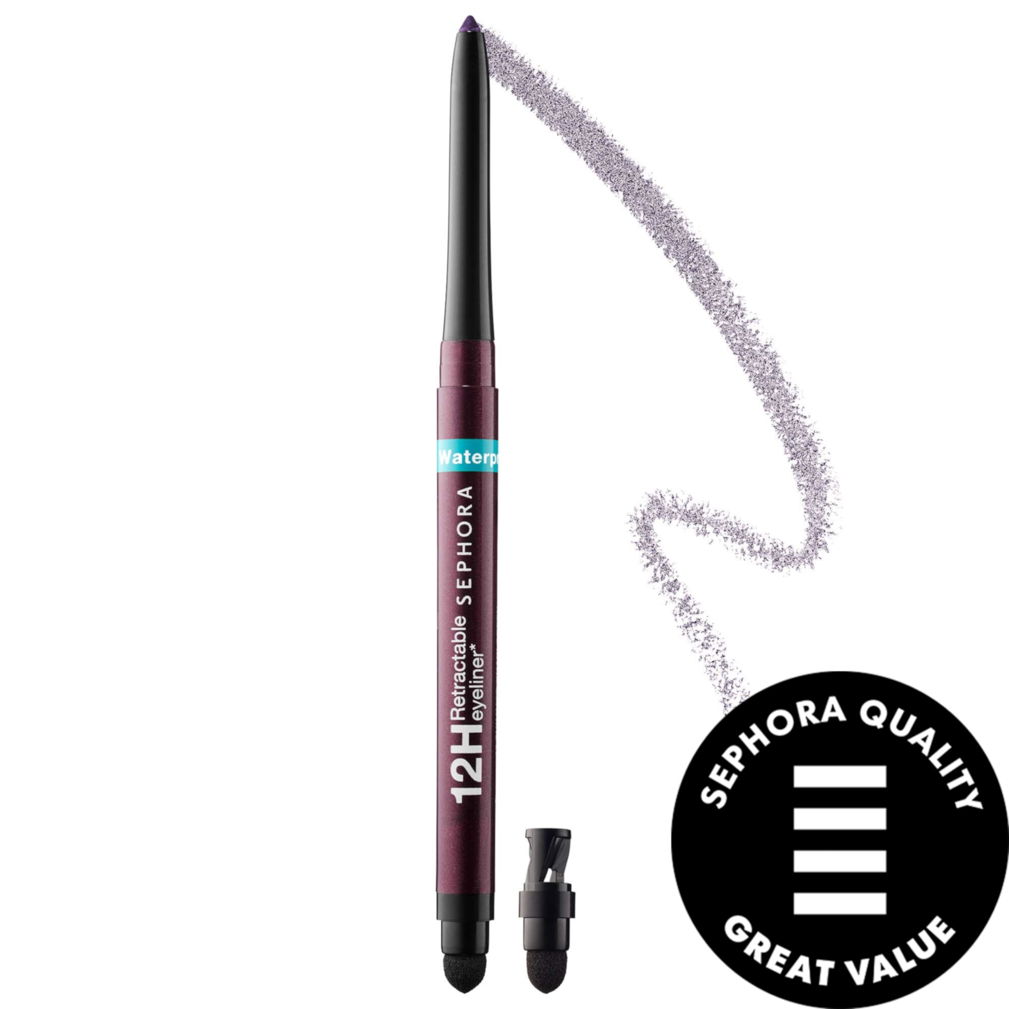 Waterproof 12HR Retractable Eyeliner Pencil Sephora Collection