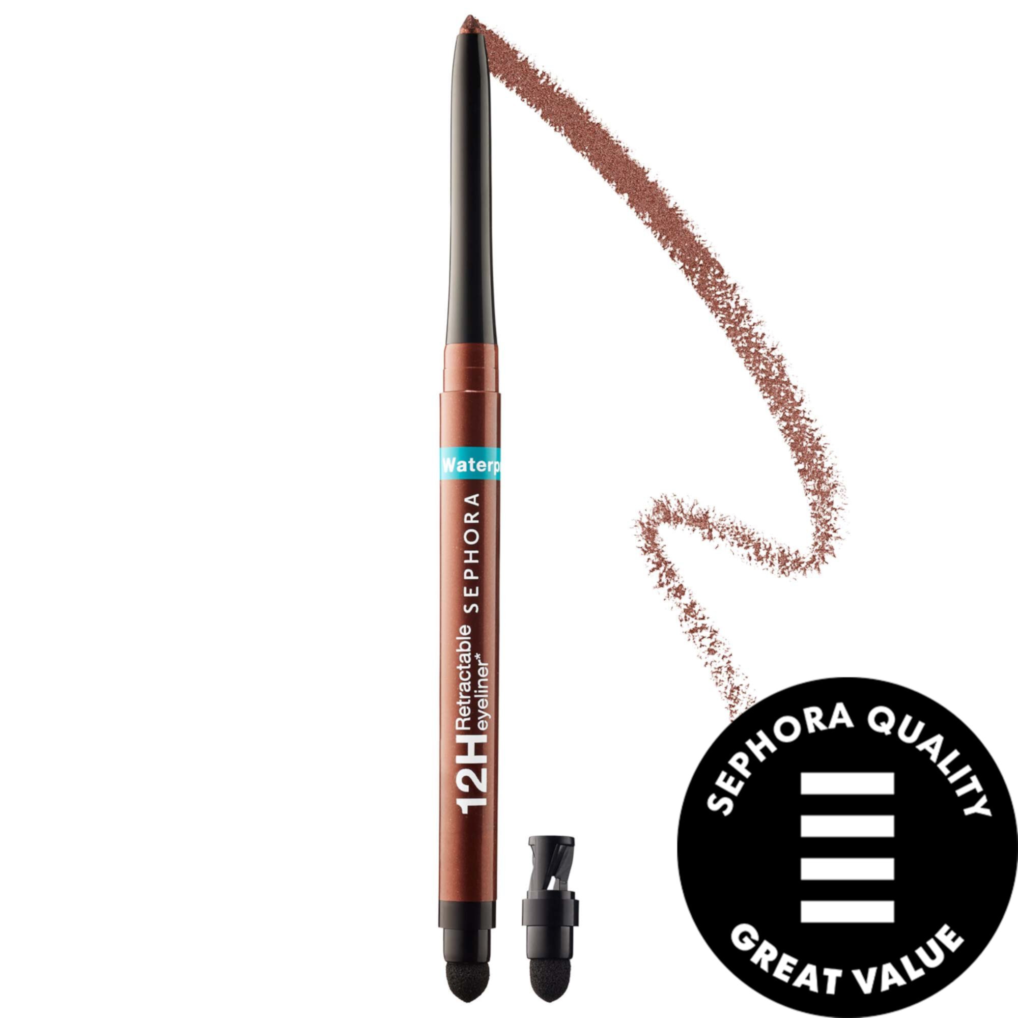 Waterproof 12HR Retractable Eyeliner Pencil Sephora Collection