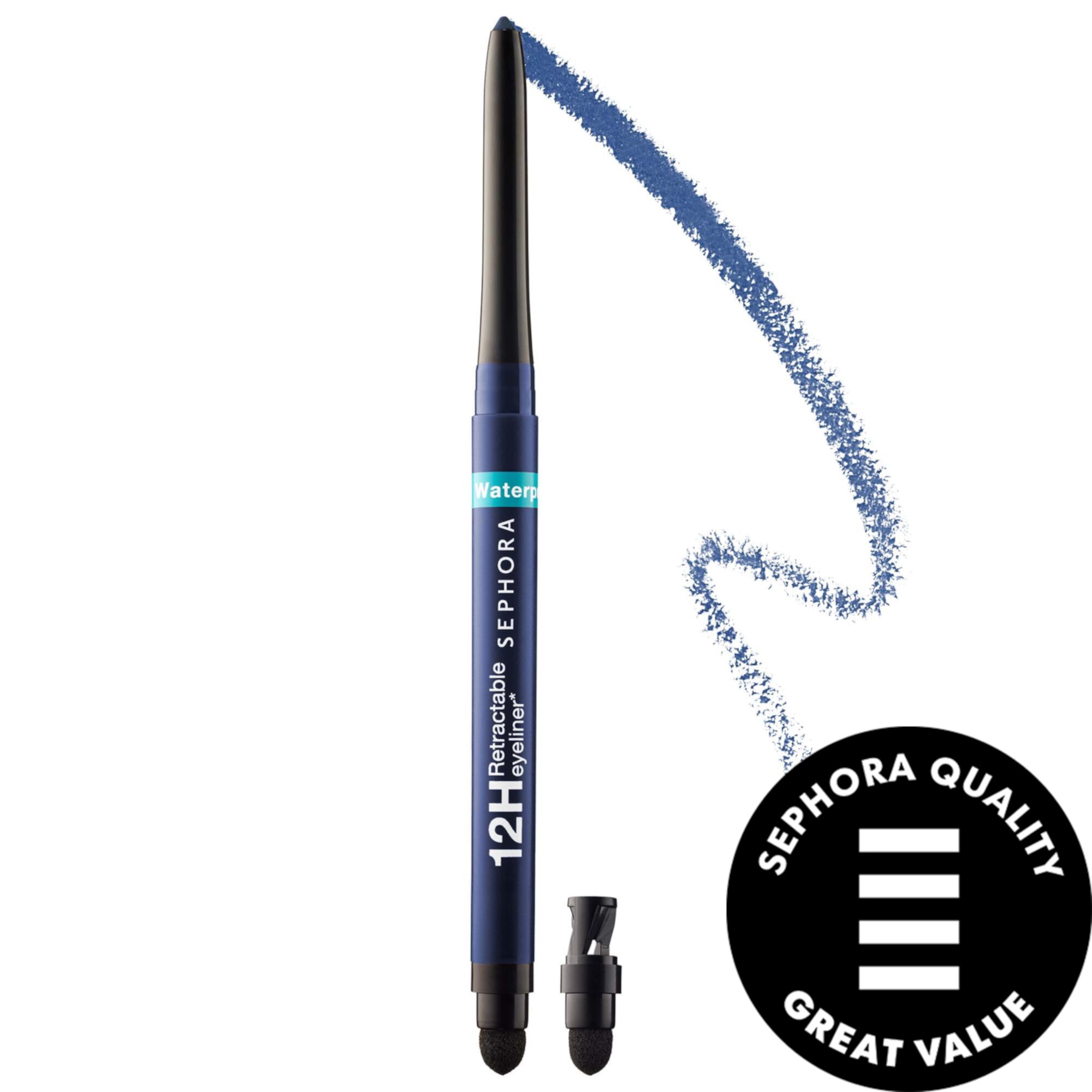 Waterproof 12HR Retractable Eyeliner Pencil Sephora Collection