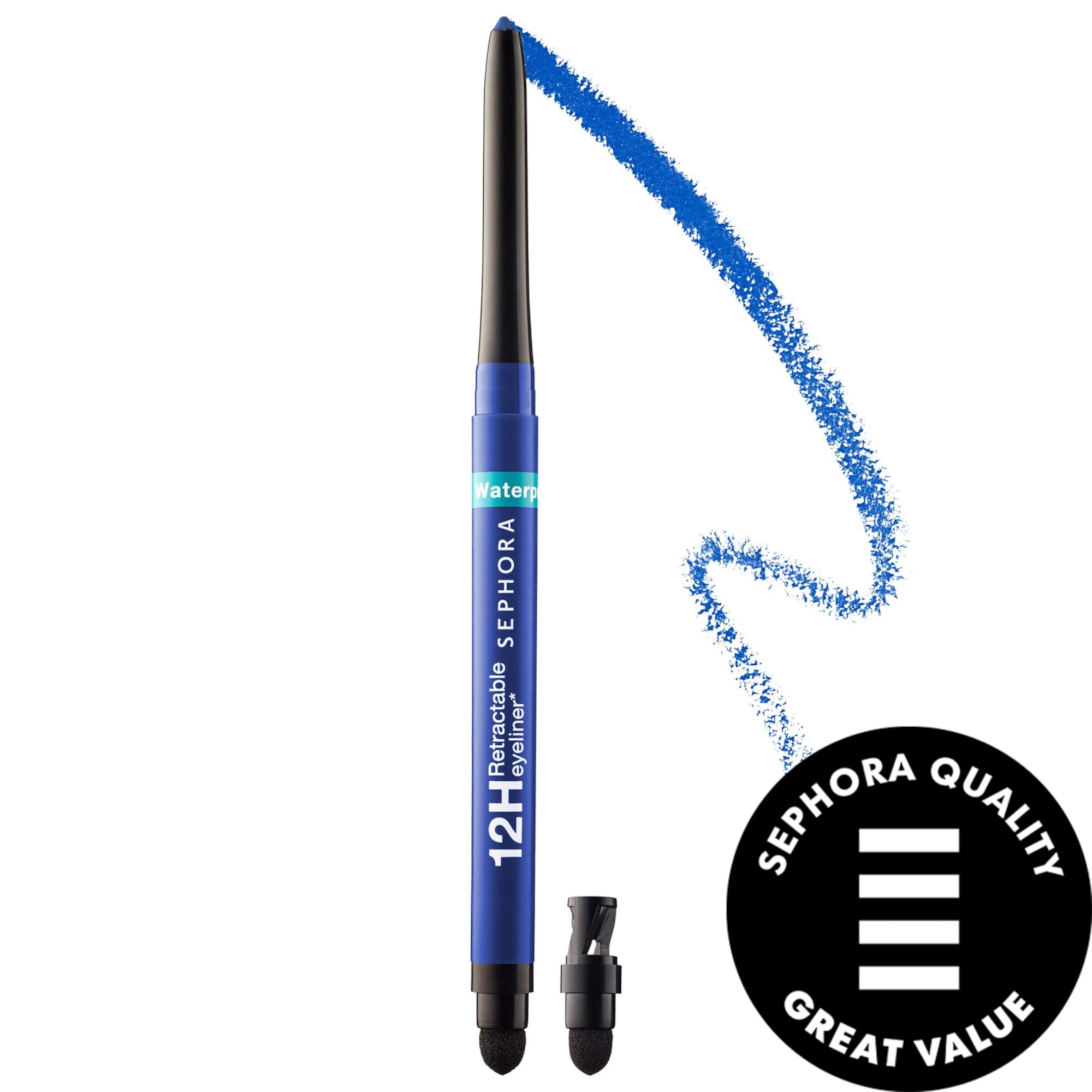 Waterproof 12HR Retractable Eyeliner Pencil Sephora Collection