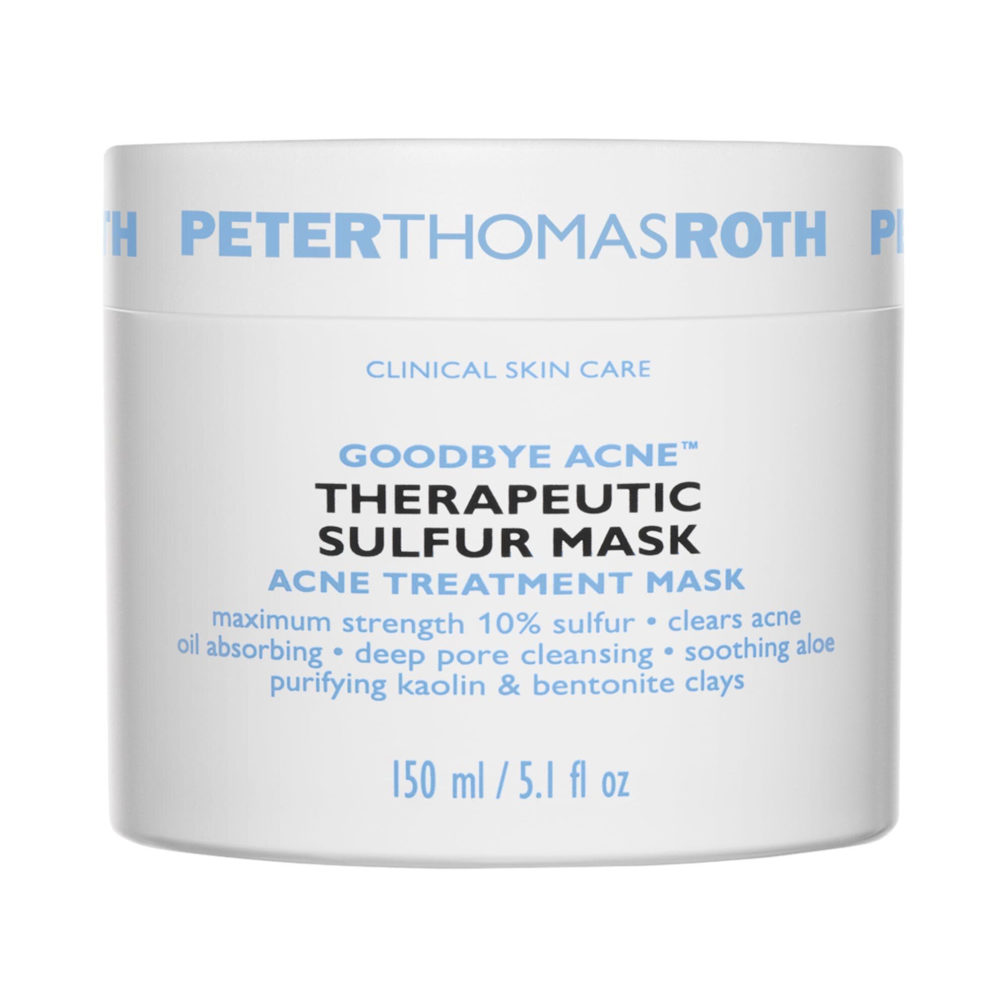 Терапевтическая сера для лица Goodbye Acne™ с 10% серой и глиной, 120 мл Peter Thomas Roth