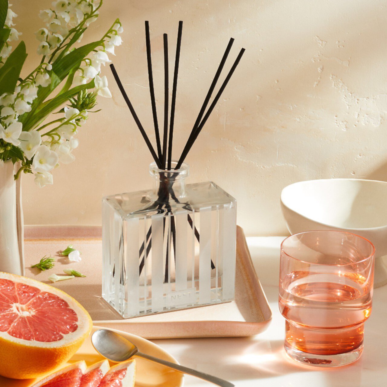 Grapefruit Reed Diffuser Nest New York