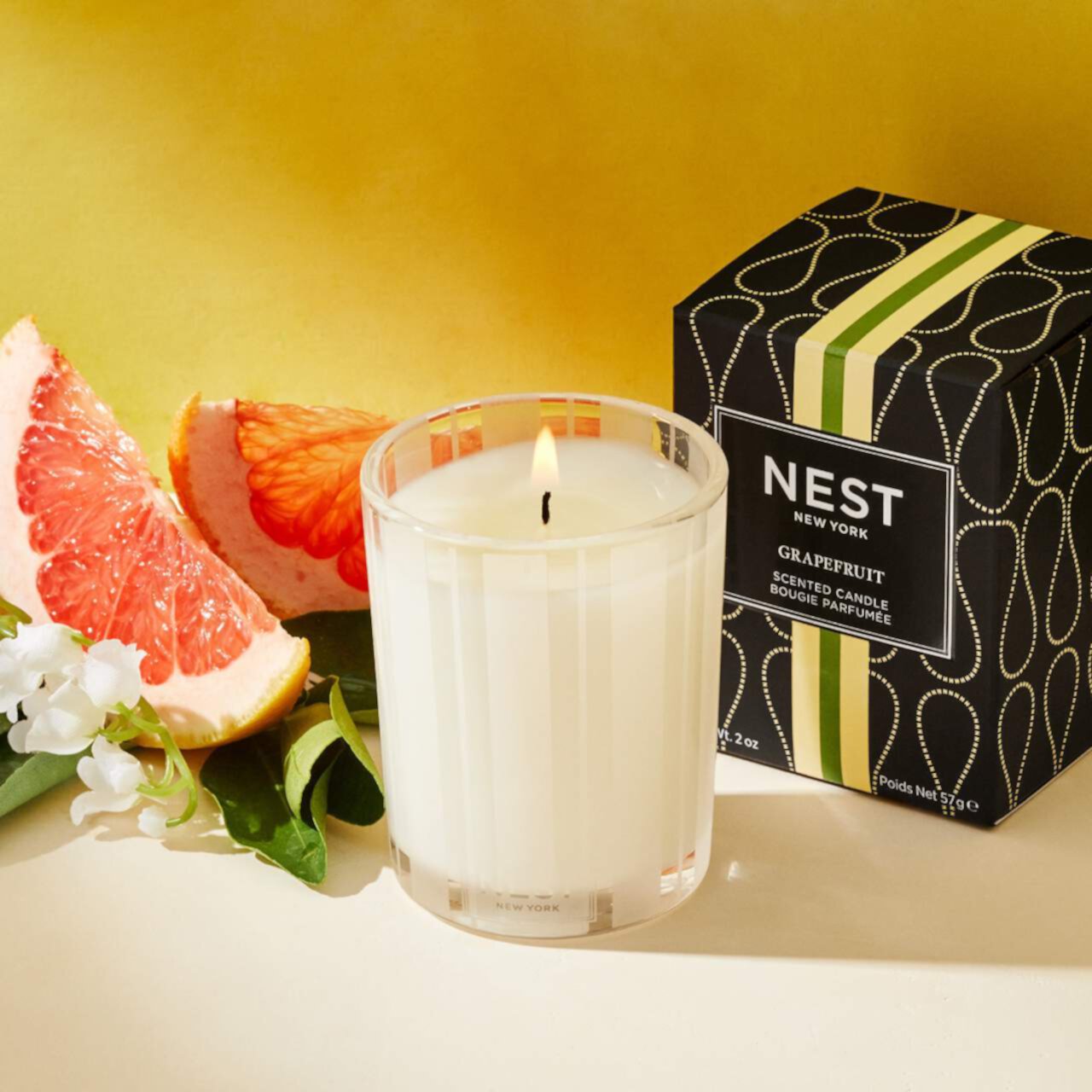 Grapefruit Votive Candle Nest New York