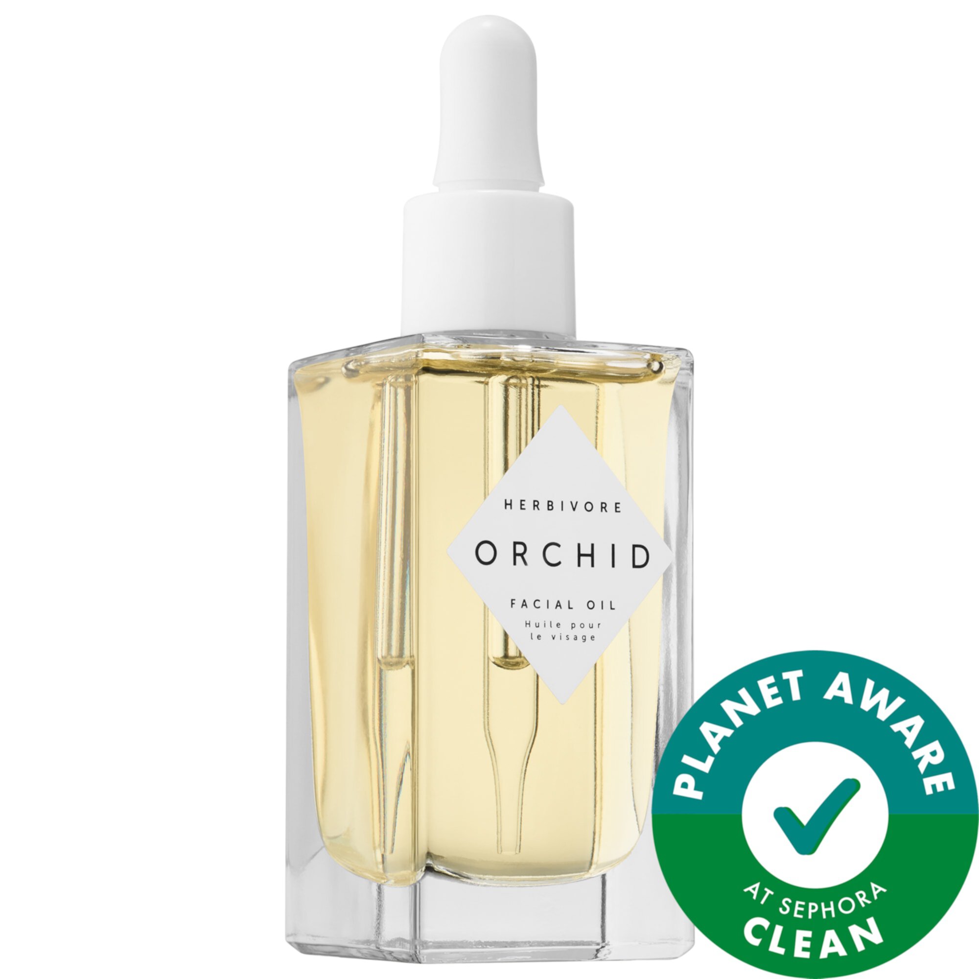 Антиоксидантное косметическое масло для лица «Орхидея» — для комбинированной кожи Herbivore