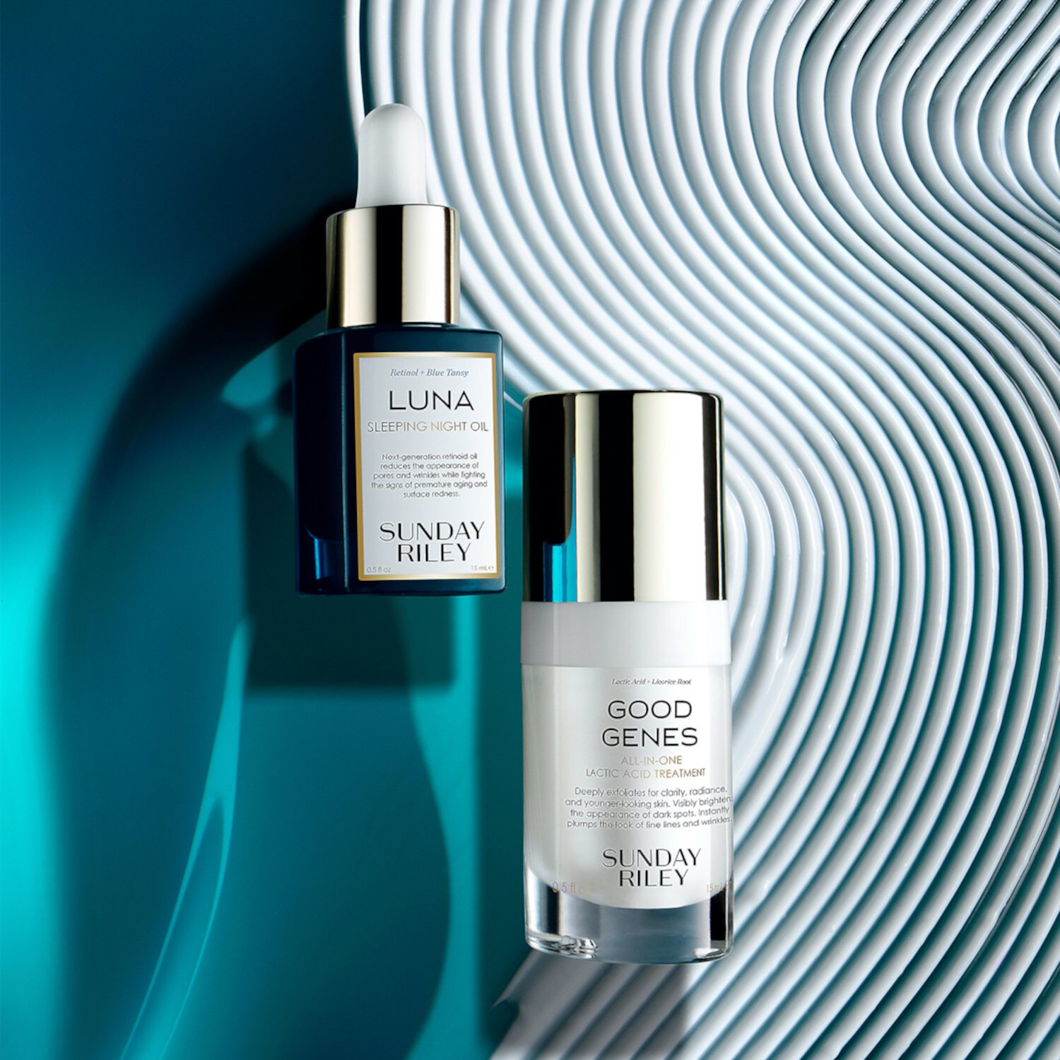 Power Couple Advanced Retinol and Lactic Acid Duo Sunday Riley