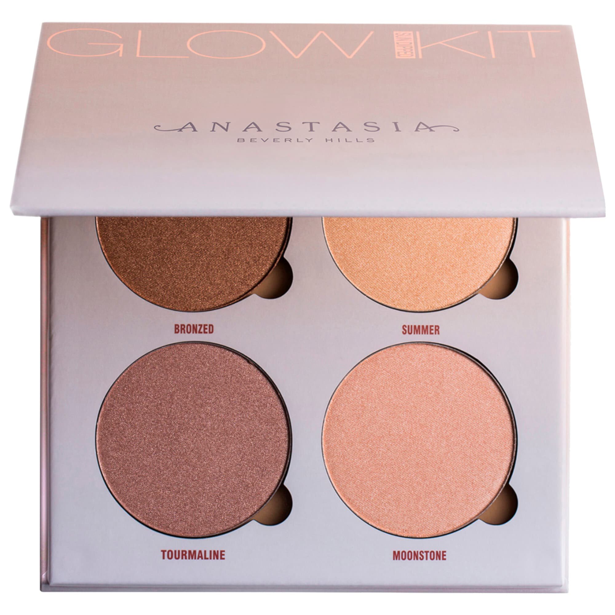 Набор хайлайтеров Sun Dipped Glow Kit® для интенсивного сияния, 4 оттенка по 7,4 г Anastasia Beverly Hills