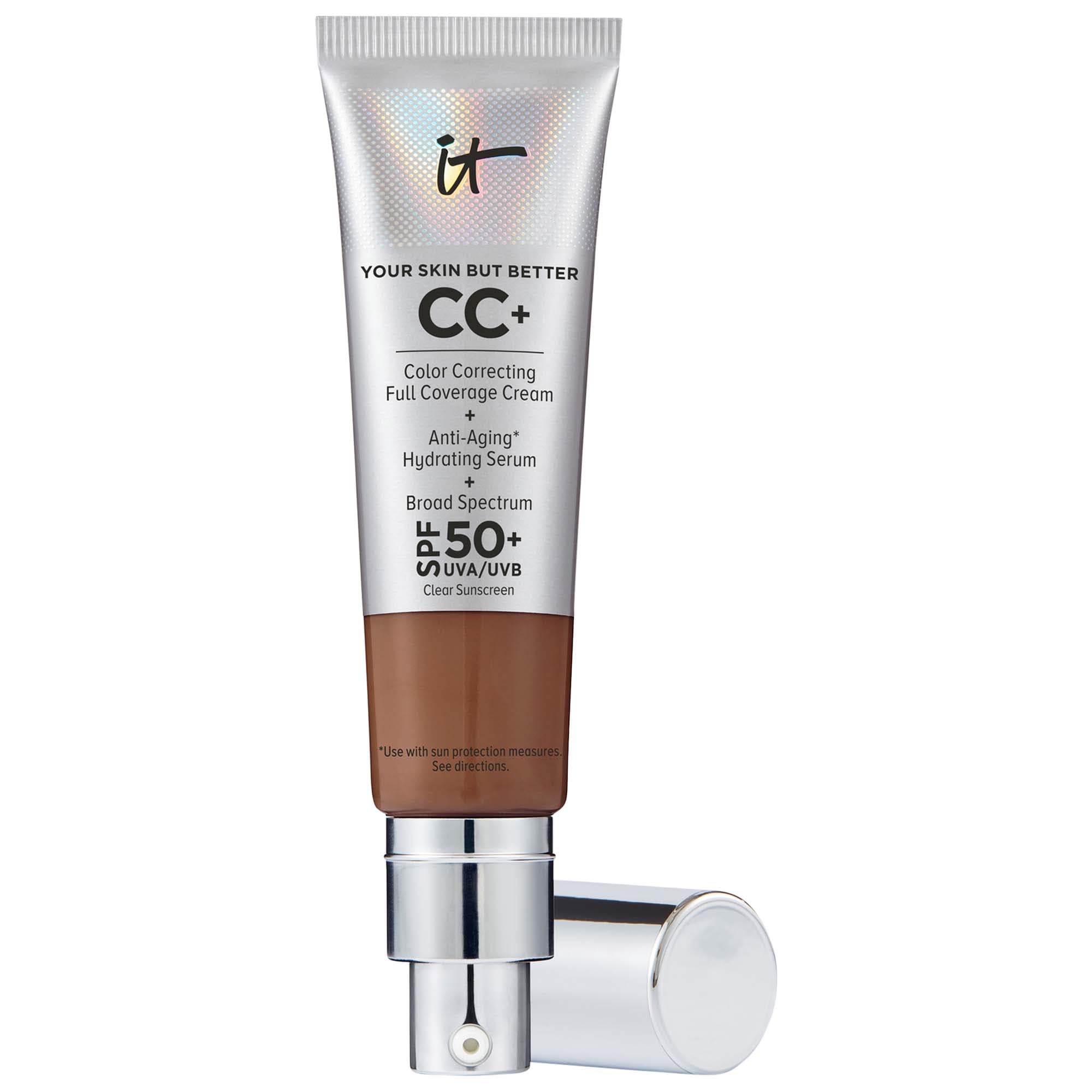 CC+ Cream Тональный корректор цвета с полным покрытием и SPF 50+ IT Cosmetics