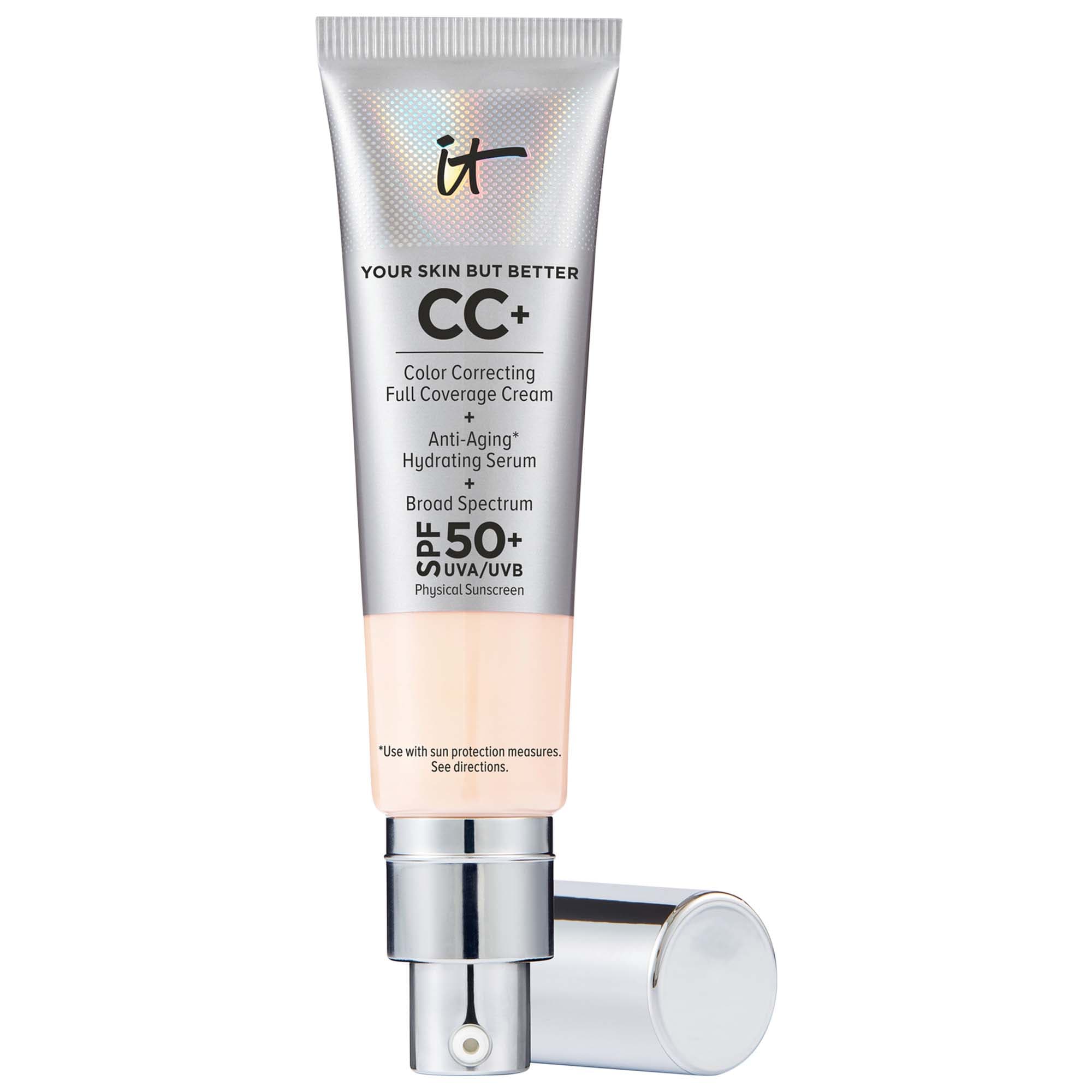 CC+ Cream Тональный корректор цвета с полным покрытием и SPF 50+ IT Cosmetics