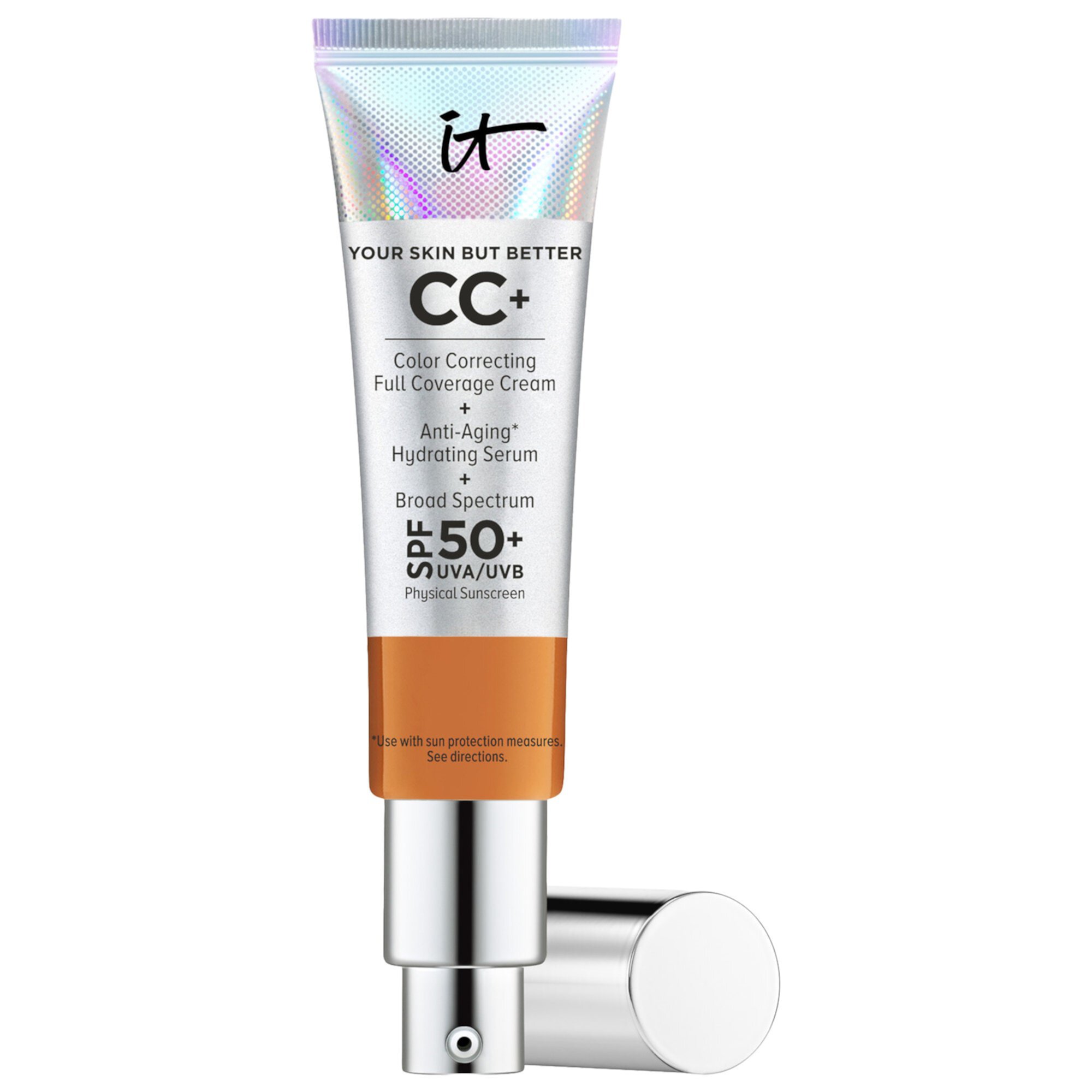 CC+ Cream Тональный корректор цвета с полным покрытием и SPF 50+ IT Cosmetics