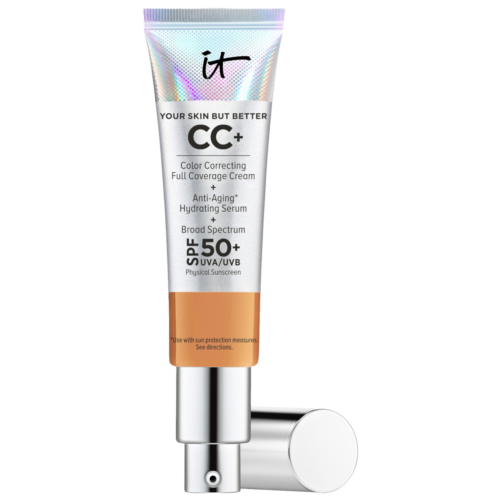 CC+ Cream Тональный корректор цвета с полным покрытием и SPF 50+ IT Cosmetics