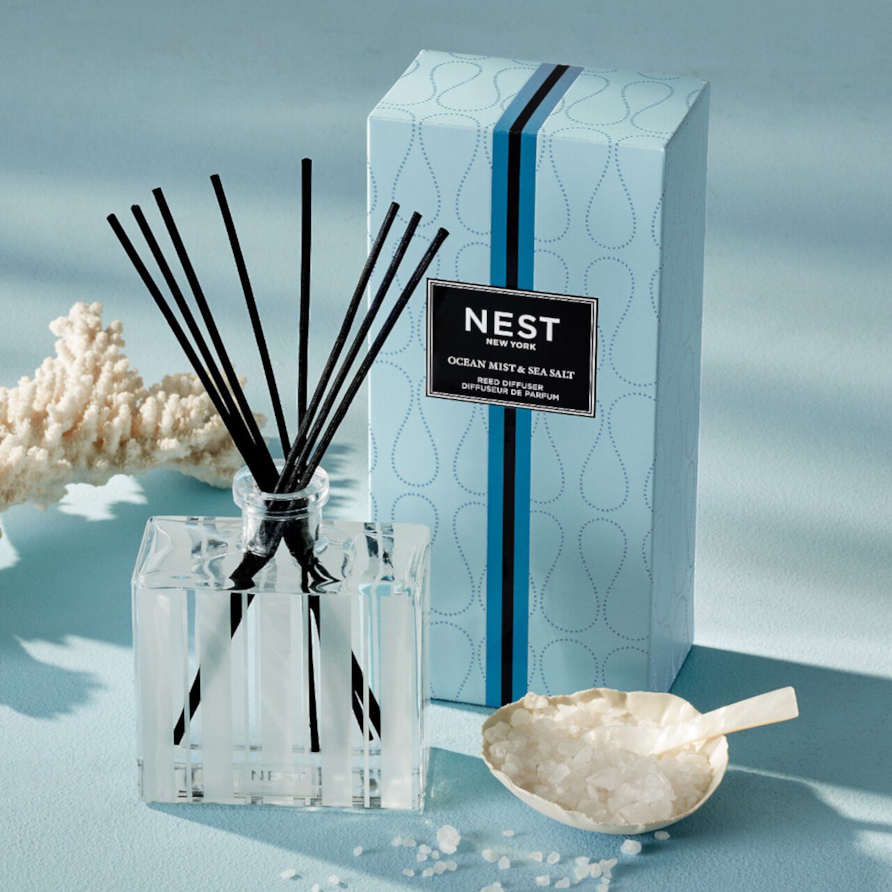 Ocean Mist & Sea Salt Reed Diffuser Nest New York